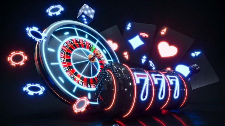 Casino Hold'em live table interface showing player cards and dealer upcard